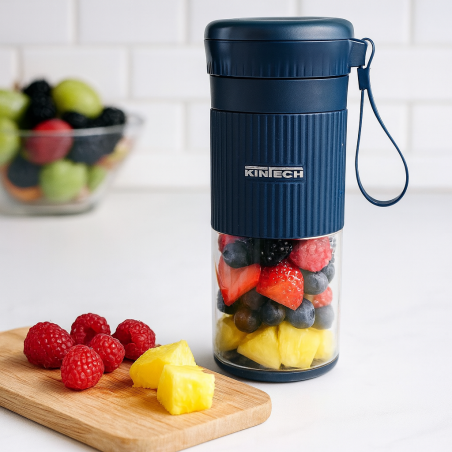 Licuadora Personal Kintech 300ml | Batidos rápidos en cualquier lugar